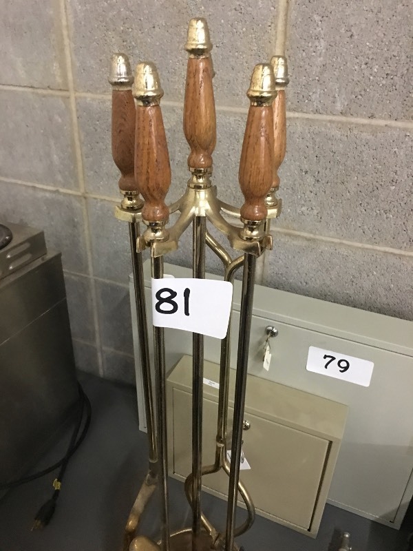 Set of fire tools