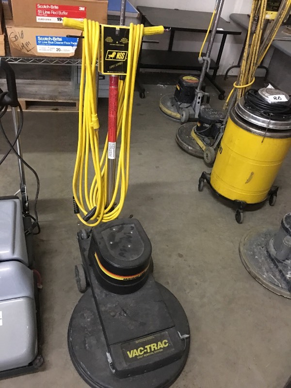 Floor scrubber