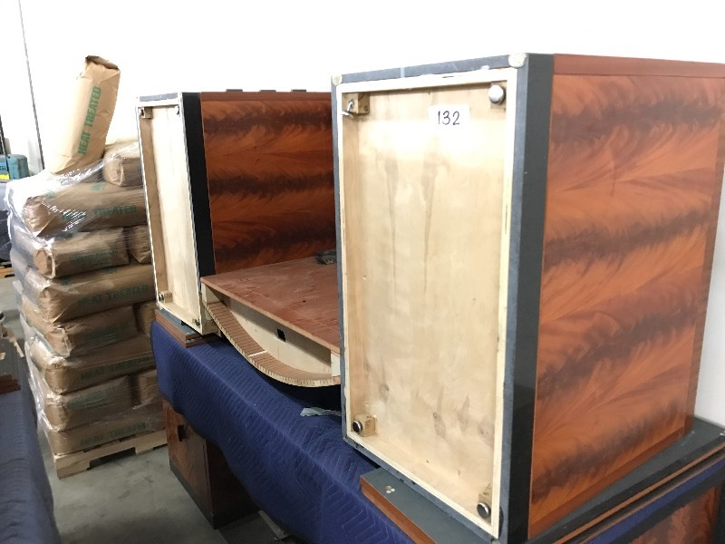Wooden executive desk