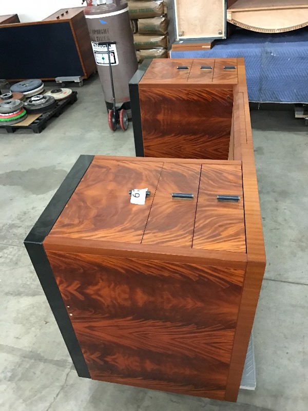 Wooden executive desk