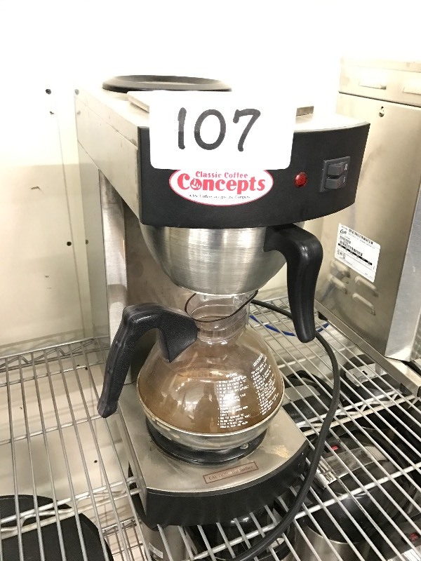 Commercial coffee maker