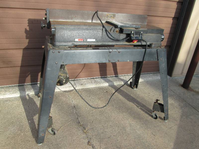 lot 6 image: 6 Craftsman Jointer Mobile Stand