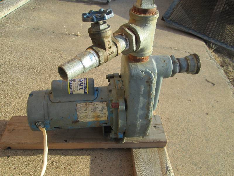 lot 15 image: General Electric Sprinkler Pump
