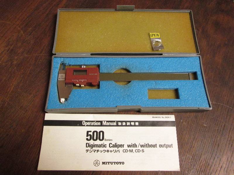 lot 33 image: Mitutoyo Digimatic Caliper