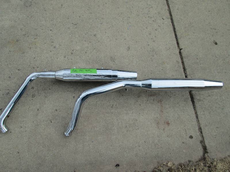 lot 57 image: Harley Davidson FXS Exhaust Muffler