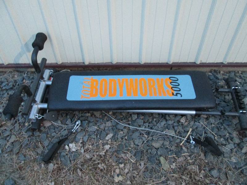 lot 78 image: Total Bodyworks 5000 Excise Machine