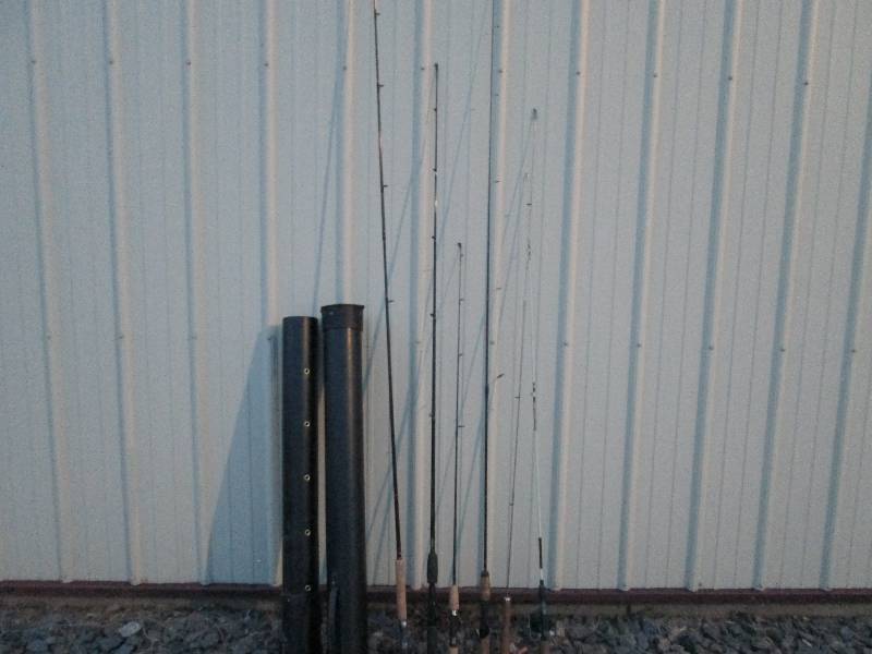 lot 79 image: Assortment of Fishing Poles