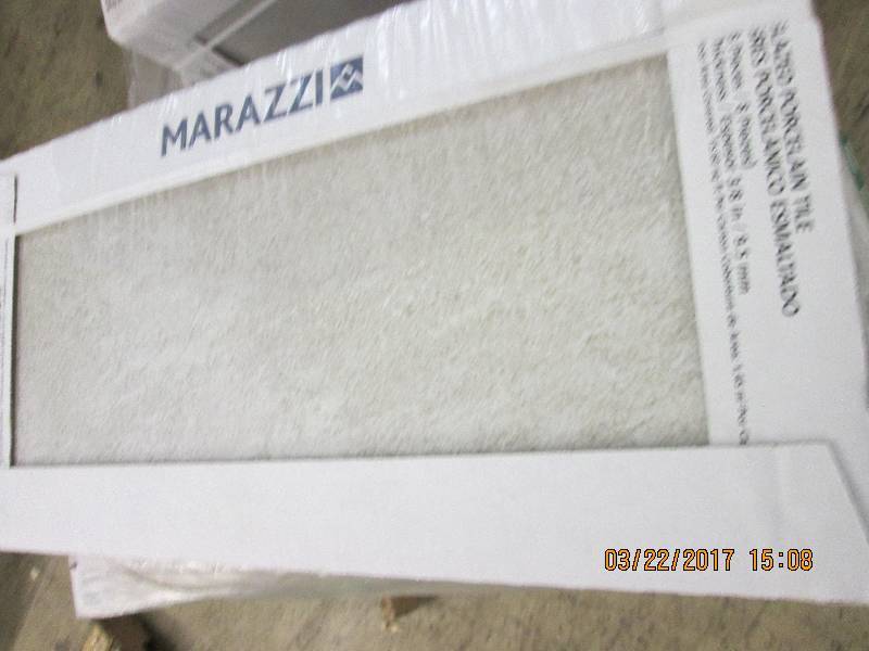 4 boxes Marazzi 12x24 glazed porc...