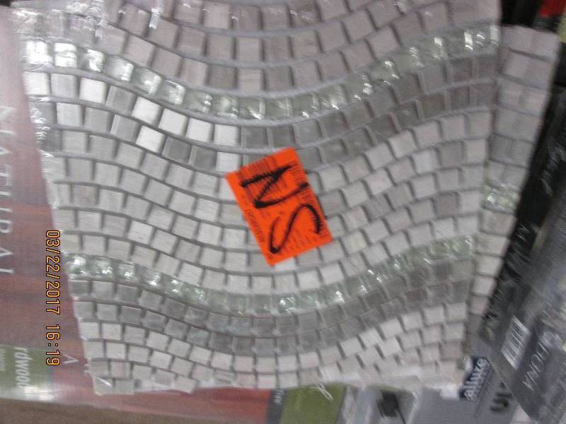 2 12x12 Tessera Wave wall tile...