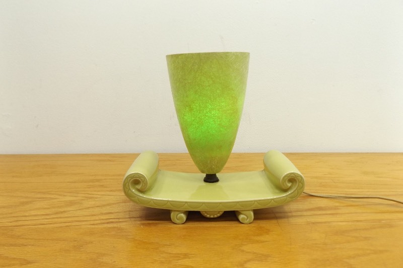 lot 12 image: VERY Nice Art Nouveau Desk Light