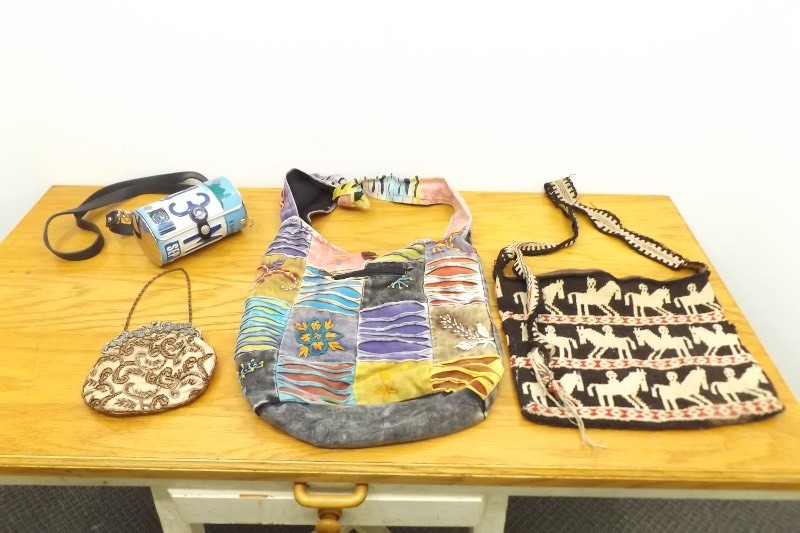 lot 27 image: Lot of Unique Vintage Hobo, Beaded, etc. Pursesbags