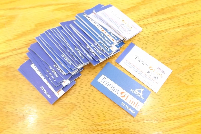 lot 31 image: $607.50 Worth of Transit Link Tickets