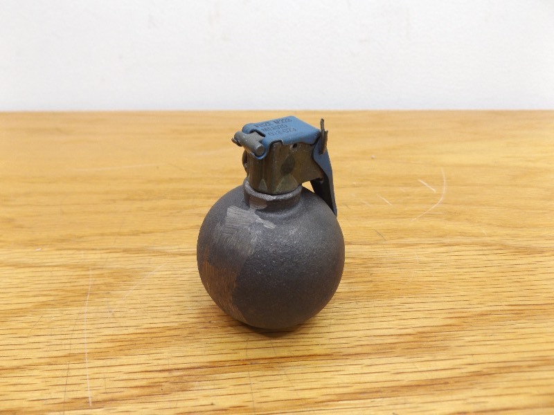 lot 45 image: Vintage Hollowed-Out Grenade 
