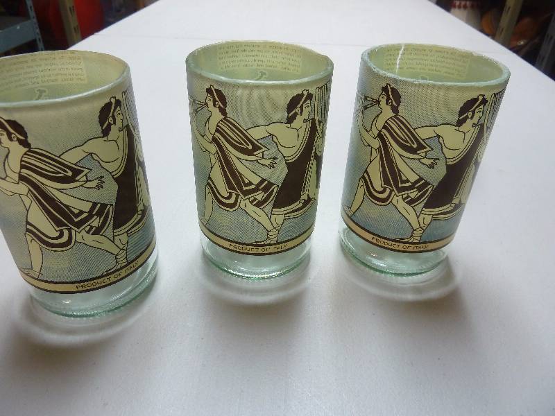 lot 3 image: Wine Bottle Glasses