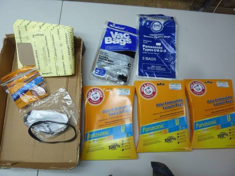 lot 15 image: Vacuum Cleaner Bags and Belts