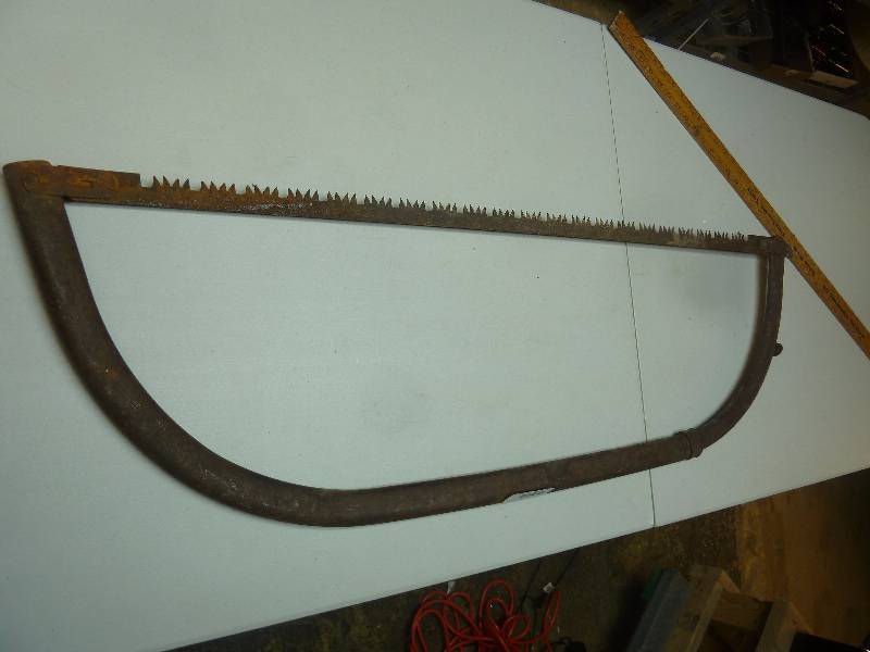 lot 23 image: Antique Bow Saw