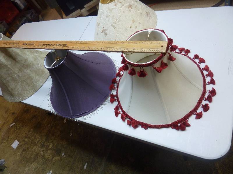 lot 62 image: Lamp Shade Lot