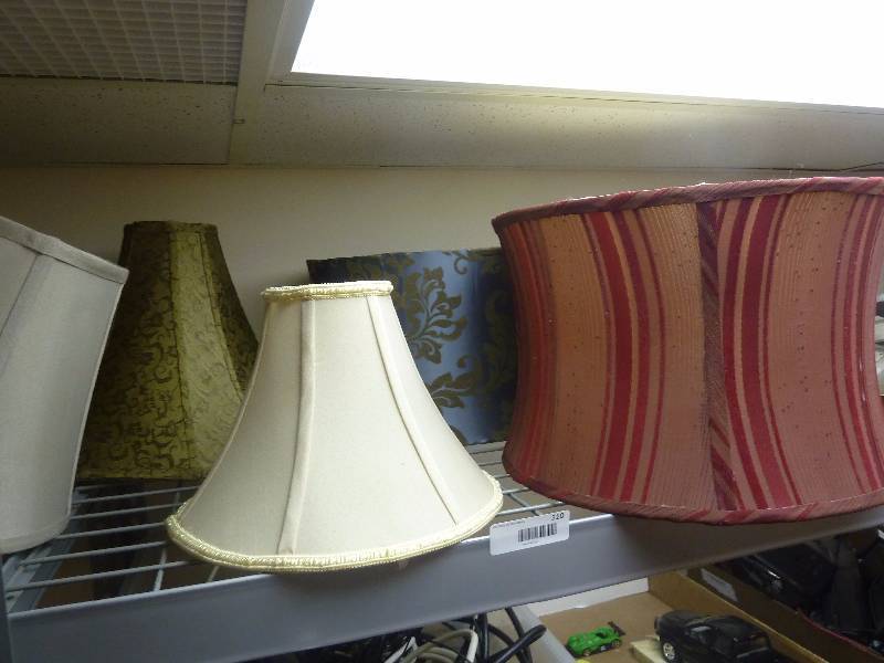 lot 110 image: Lamp Shade Lot