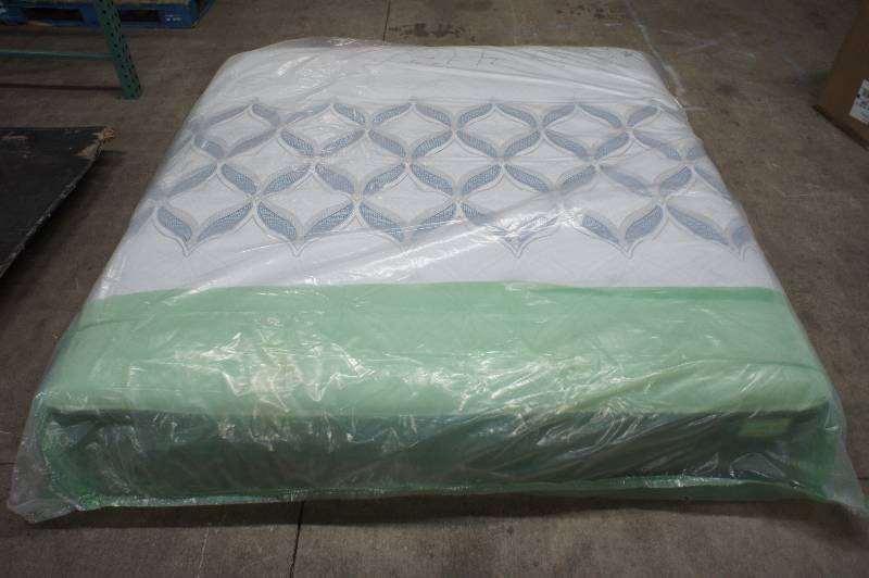lot 16 image: New King Size Sealy Ashton Cuhsion Firm  King Size Mattress Mattress - MSRP $2299.99