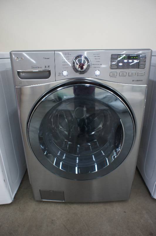 lot 2 image: New- LG WM3570HVA 4.3 cu. ft. Ultra Large Capacity Washer TurboWash Graphite. TestedWorks