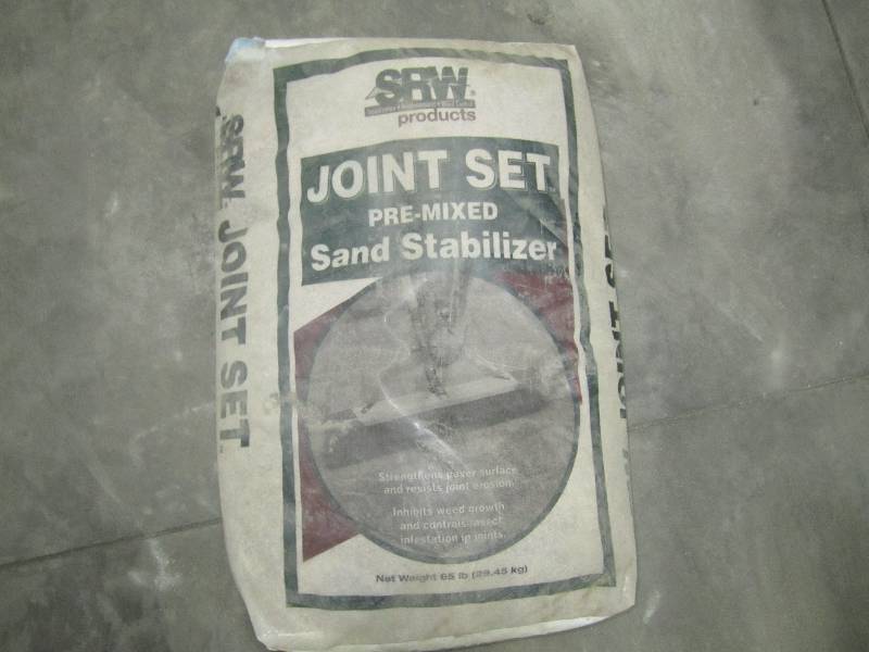 65 pound bag of joint set sand stab...