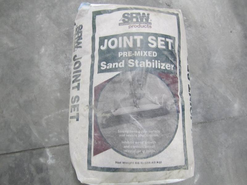 65 pound bag of joint set sand stab...