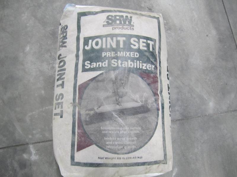65 pound bag of joint set sand stab...