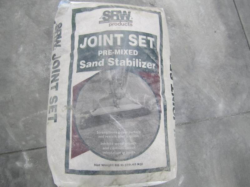 65 pound bag of joint set sand stab...