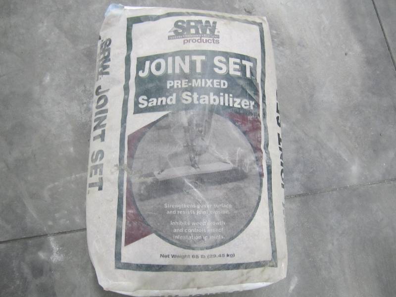 65 pound bag of joint set sand stab...