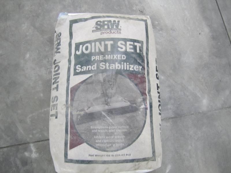 65 pound bag of joint set sand stab...
