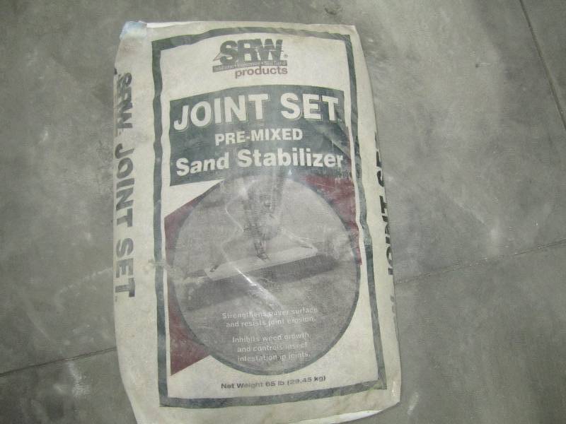 65 pound bag of joint set sand stab...