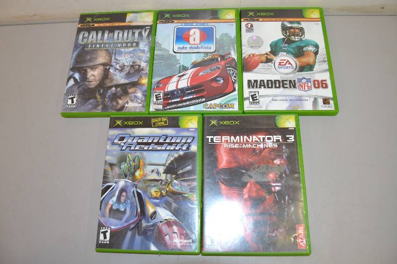 lot 175 image: XBox Games