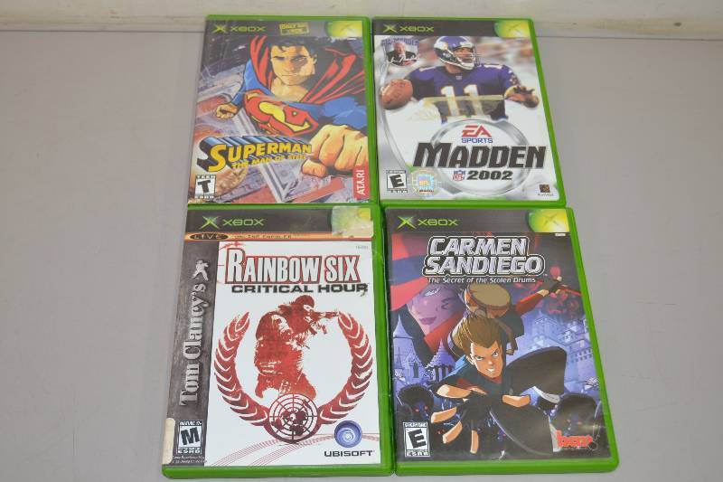 lot 176 image: XBox Games