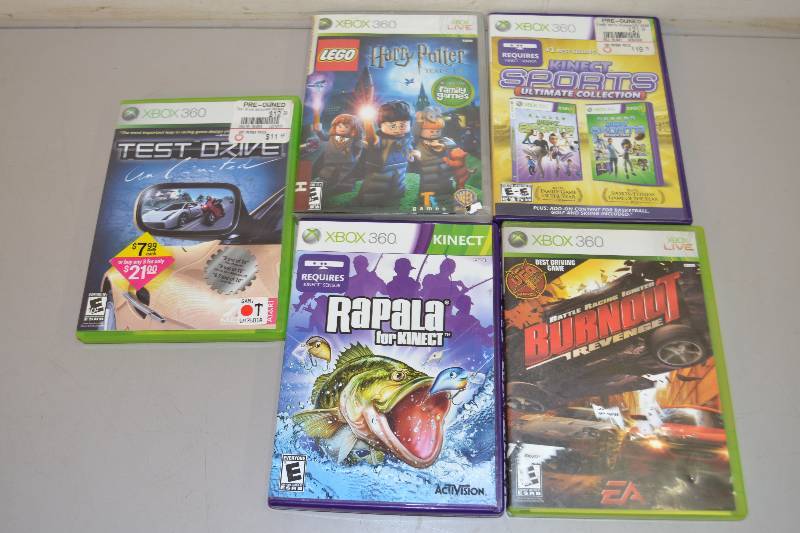 lot 177 image: XBox 360 Games