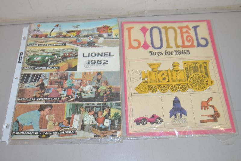 lot 192 image: 1960s Lionel Toy Catalogs