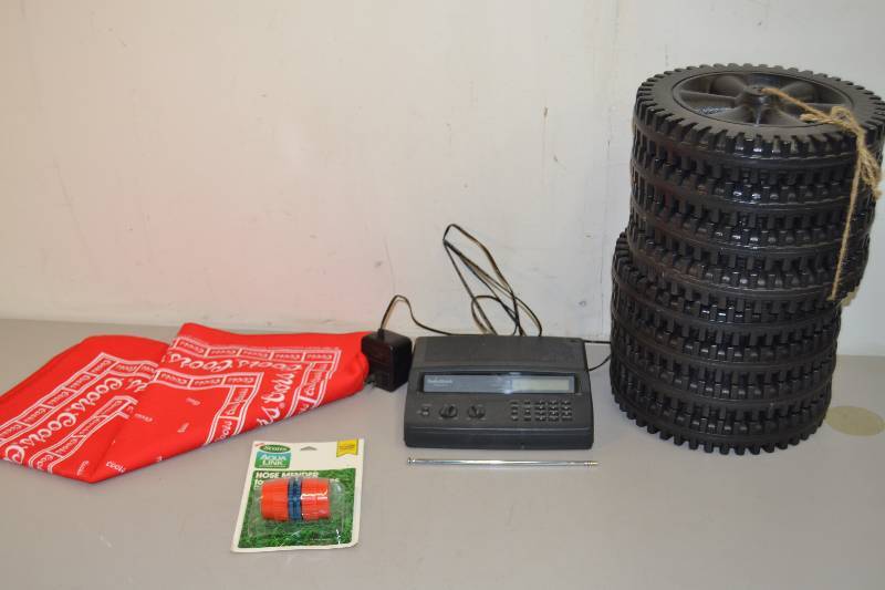 lot 201 image: Wheels, Scanner, Bandanas