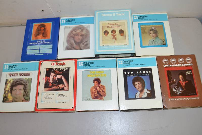 lot 220 image: 8-Track Tapes