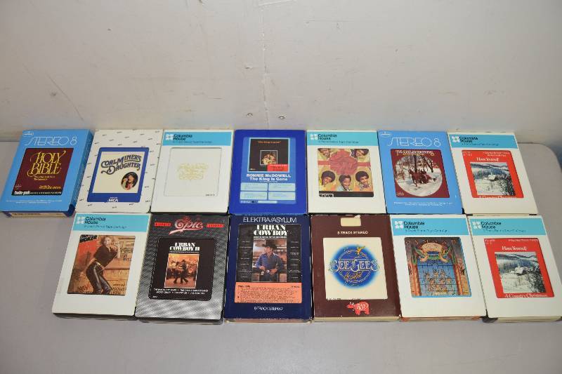 lot 221 image: 8-Track Tapes