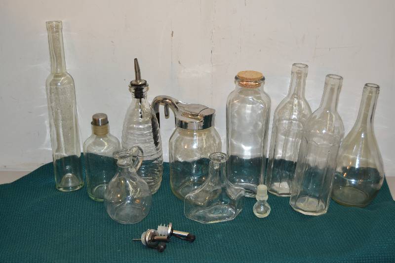 lot 244 image: Glass Bottles