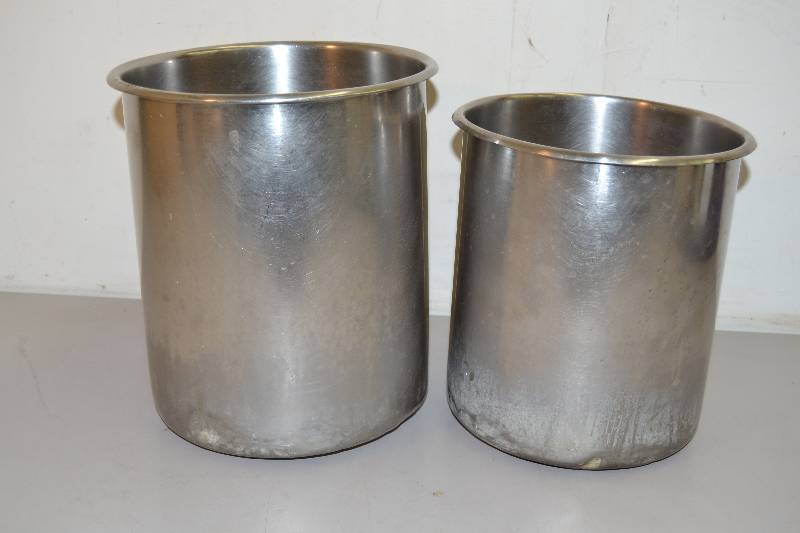 lot 247 image: NSF Stainless Steel Pots