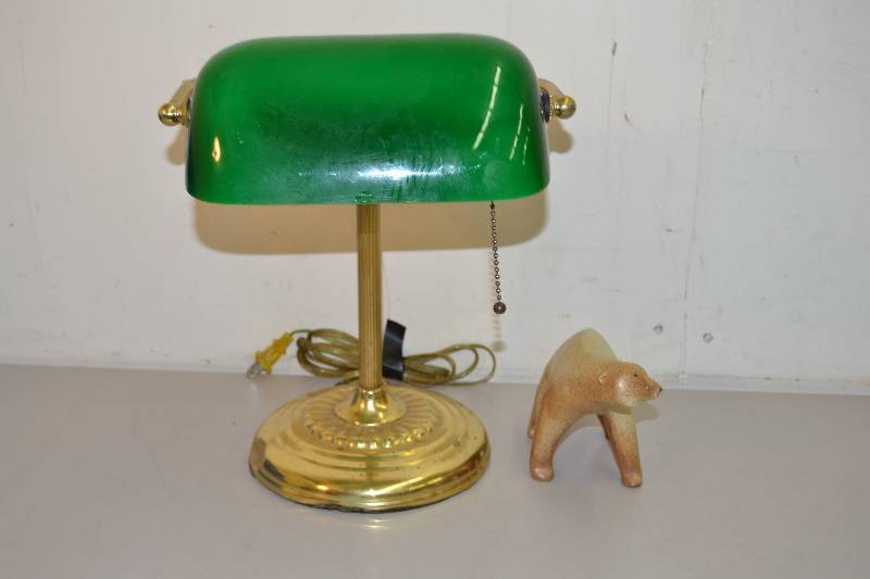 lot 320 image: Desk Lamp, Polar bear