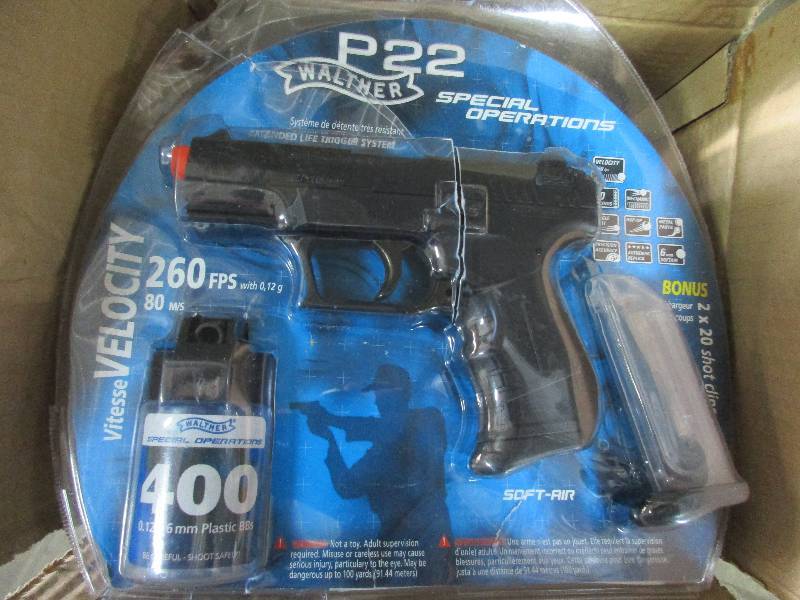 5 air soft guns