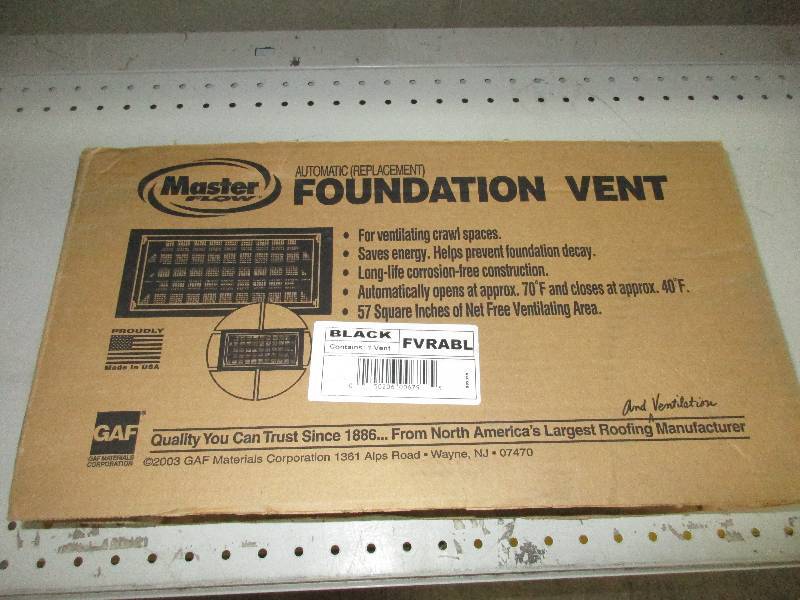 foundation vent