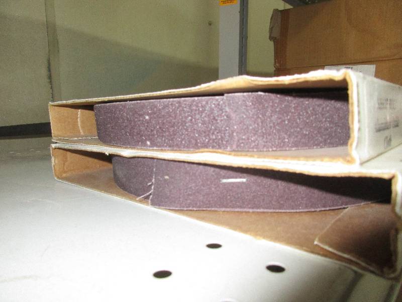 2 rolls aluminum oxide cloth 1x 50 yards