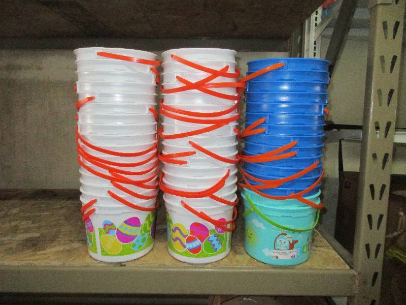 45  Easter buckets - 3 stacks