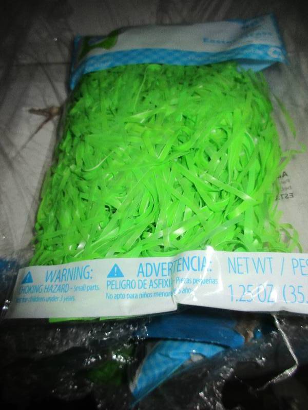 box of Easter grass