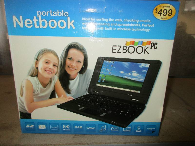 portable net book EZ book PC