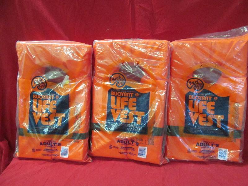 lot 1 image: life vest