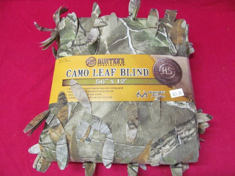 lot 24 image: camo leaf blind