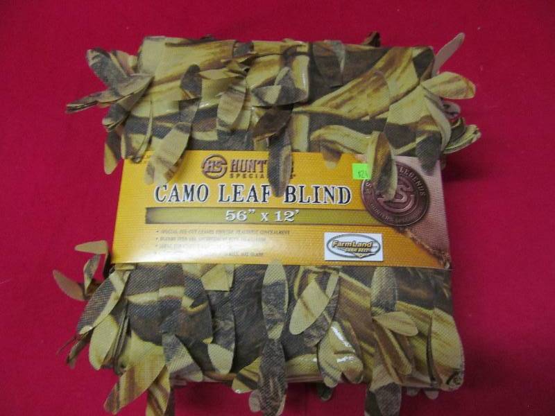 lot 27 image: camo leaf blind